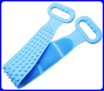 xwipe Soft Silicone Back Scrubber Brush Cum Belt for Exfoliating Shower Bath
