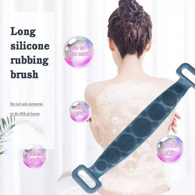 5teknova Double-Sided Bath Brush Back Cleaner Deep Cleaning & Massage Scrubber V17