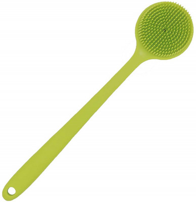 HM EVOTEK Long Handle Body Scrubber Brush with Silicone Material Build