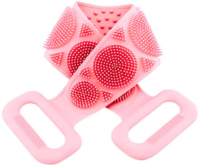JASHKI ENTERPRISE Silicone Body Brush with Handles for Deep Cleaning Skin Care Tool