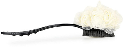 HM EVOTEK Bath Sponge With Double Side Brush With Handle LB-19
