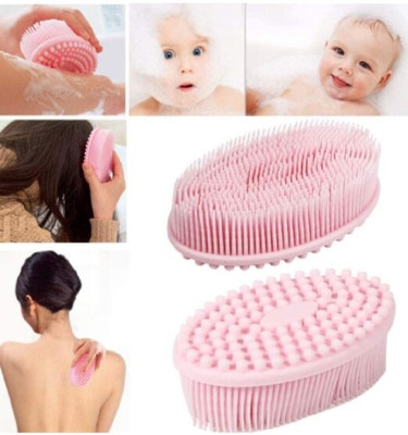 Dejmin Silicone Bath Brush | Soft Body Wash Bathing Scrubber