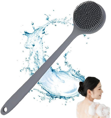 HM EVOTEK Silicone Shower Brush with Flexible Design for Skin Scrub