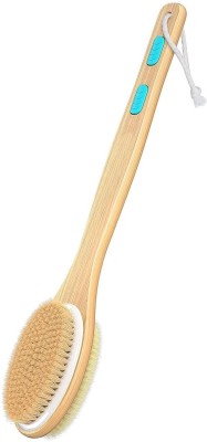 Relatable Shower Brush Soft Stiff Bristles Bath Long Handle Scrubber Body Dry Brushing