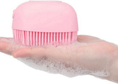 HM EVOTEK Soft Bath Brush Cleaning Brushes Massage Skin Scrubber Can Fill Shampoo B-170