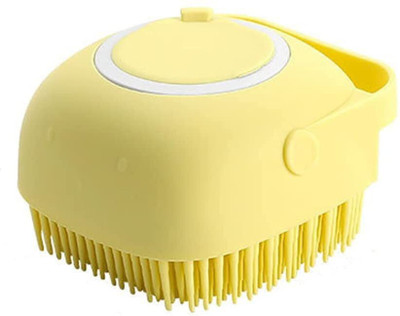 Manav Silicone Soft Bath Body Brush with Shampoo Dispenser 1.503
