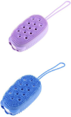 shyam traders Silicone Bubble Bath Brush Quick Foaming Bath Brush