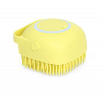 feelhigh Silicone Exfoliating Brushes Body Scrubwith Soap Dispenser for Shower multi