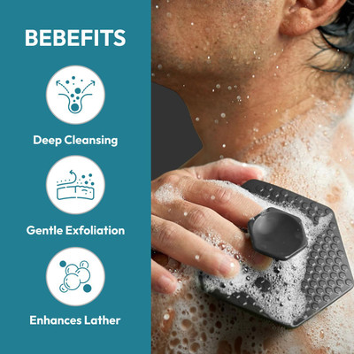 MildCares Haldi Chandan Intimate Wash, Hair Scalp Massager & Silicone Body Scrubber Combo