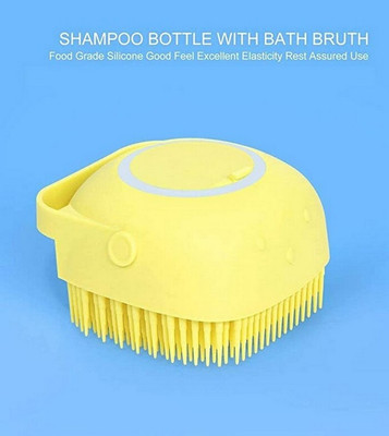 Masox Store Soft Bath Brush Cleaning Brushes Massage Skin Scrubber Can Fill Shampoo B-100