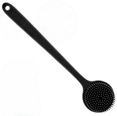 HM EVOTEK Full Body Silicone Back Scrubber with Long Handle for Deep Skin Cleanse