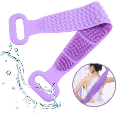 Kapmore Scrubber Double Side Bathing Brush for Skin Deep Cleaning Massage