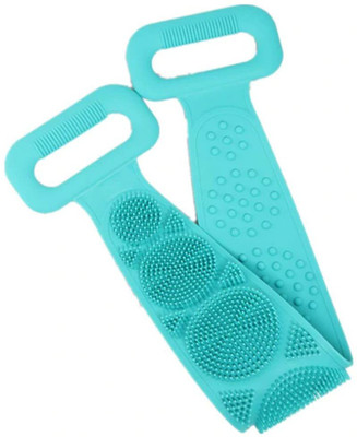 Gridlab Silicon Back Body Scrubber Belt Double Side Exfoliating Bath Brush