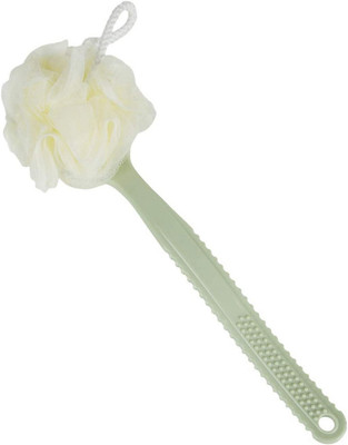 HM EVOTEK 2 In 1 Body Back Brush Loofah With Handle Scrubber Double Sided L49