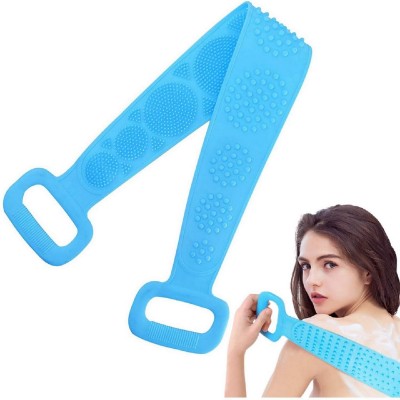 NARV Silicone Body Scrubber/Bath Body Cleaning Belt/Skin Brush BeltSB_147