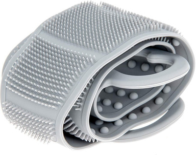 RadhaTex Double Sided Silicone Body Bath Belt/Exfoliating Shower Scrubber BeltX1.173