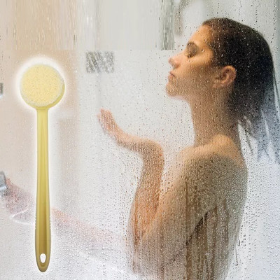 Vaisag House Scrubber Long Handle with Soft Bristles Back Scrubber Wholesome Dry Skin brush