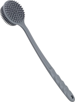 draval Body Bath Shower Back Brush Massager Spa Scrubber Long Handle)