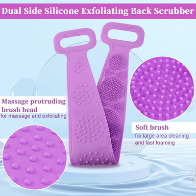 5SUPREME Double Side Bathing Brush for Skin Deep Cleaning Belt bhn5