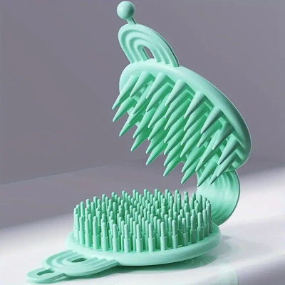 Xroncinz 2 In 1 Double Sided Shampoo Brush