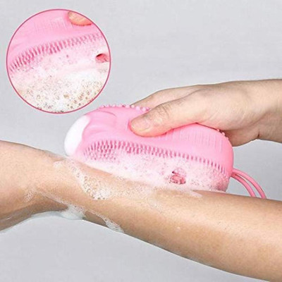 KRAZE Silicone Bath Brush with in-built Liquid DispenserRBrushx1.225