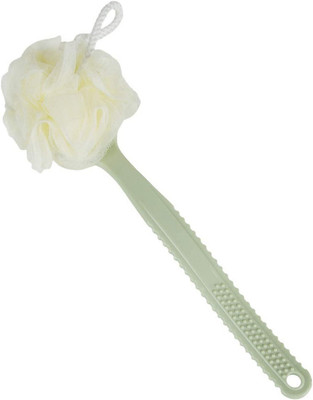 HM EVOTEK Bath Sponge With Double Side Brush With Handle LB-5