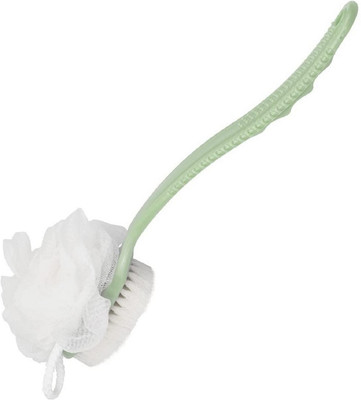 HM EVOTEK Bath Sponge With Double Side Brush With Handle LB-95