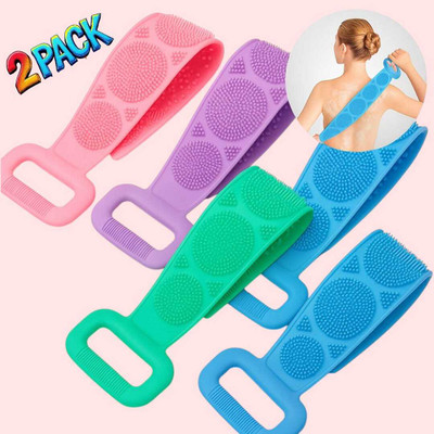 Jantrex Body Exfoliator Belt | Comes with Anti-Slip Grip and Soft Silicone