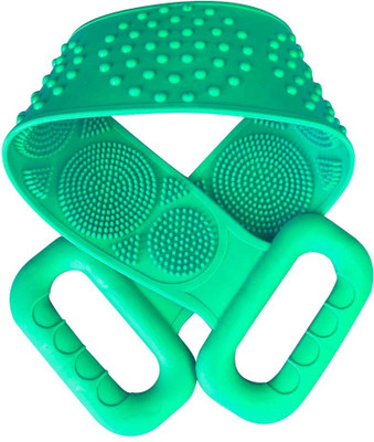SGBB Long smooth silica gel bath brush body scruber
