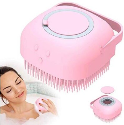 Kapmore Silicon Massage Bath Brush||For Cleaning Body Silicon Wash Scrubber