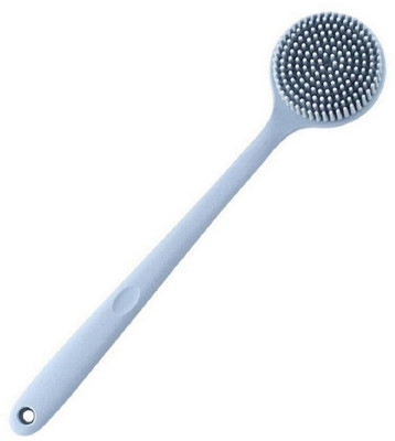 RBGIIT Bath Brush with Silicone Bristles and Comfortable Handle Grip