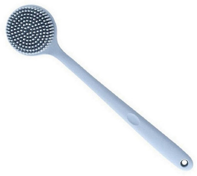 HM EVOTEK Silicone Back Scrubber Brush with Massage Nubs and Soft Gentle Bristles