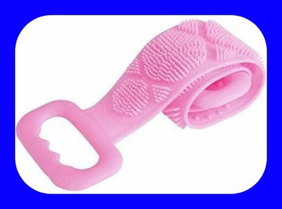 xwipe Soft Silicone Back Scrubber Brush Cum Belt for Exfoliating Shower Bath