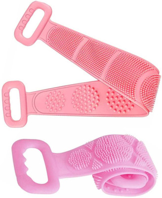 sneh sales Silicon Body bath Scrubber pack of 2 in same colour