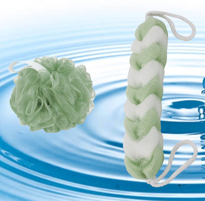 NILORO Loofah(Pack of 2, Multicolor)