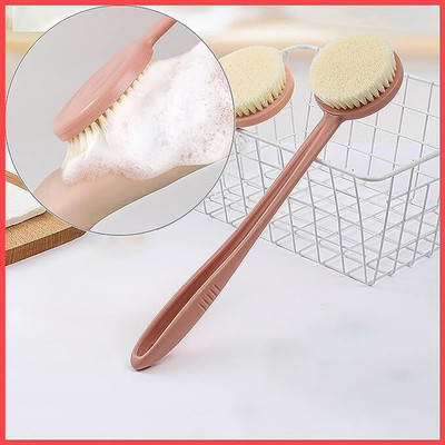 BUSAWARE Creation Bath Body Brush With Soft Comfortable Bristles Long Handle