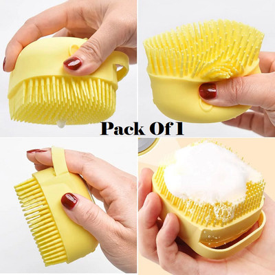 FlyTouch 1 -Silicon Body Scrubber and Body Wash Soft Reusable Brush for Men & Women