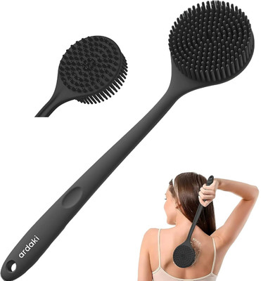 ARDAKI Silicone Back Body Scrubber for Bathing Brush Dual-Sided Bristles for Men/Women