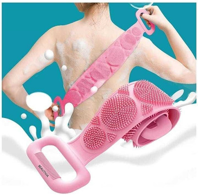 Hitvik Shower Bath Belt, Silicon Bath Belt For Multi Use Boys,Girls & Men,Women