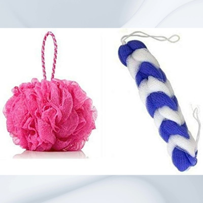 NILORO Multipurpose Rope Scrub Bath Combo