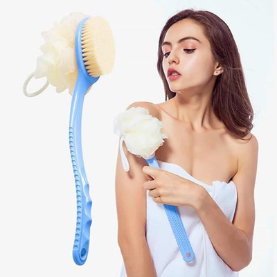hsbtreads 2 IN 1 Back Body Bath Brush