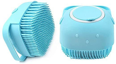 DIVINE CLUB FASHION Bath Scrubber With Soap Dispenser For Men & Women