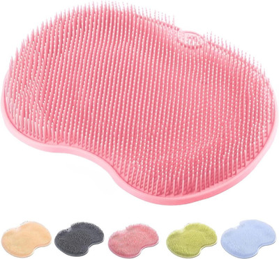 JINEESO Exfoliating Shower Massage Scraper Bathroom Non-slip Bath Mat