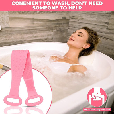 HOMMIEHUB Silicone Bath Brush/Belt KBB1.472
