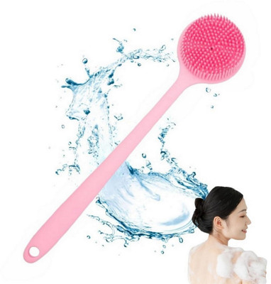 HM EVOTEK Silicone Bath Brush for Men with Bristle Flex & Heavy Duty Hold