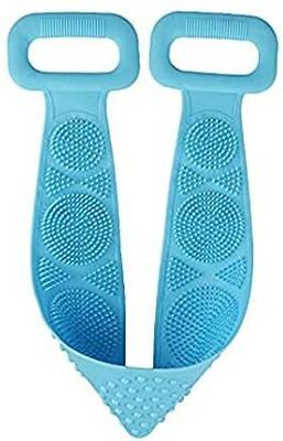 CLEANSKY Body Back Scrubber, Double Side Bathing Brush (Pack of 1) Multicolor
