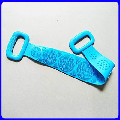 SJK Body Wash Silicone Body Scrubber Double Side