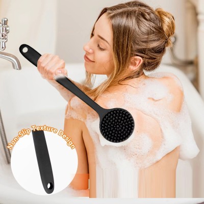 Vaisag House Shower cleaning Skin Brush Body with Soft Bristles Back Cleaning Washer