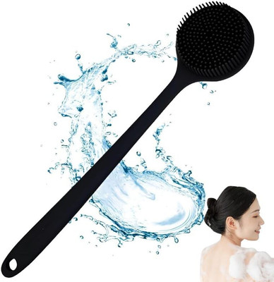KVVTRADESS Silicone shower brush Back Scrubber for Shower