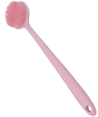 RBGIIT Silicone Back Brush with Massage Side and Soft Scrubbing Bristles